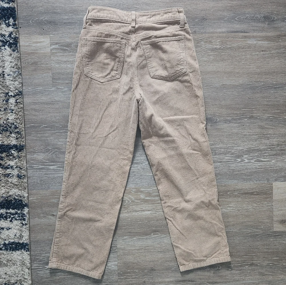 Light Brown Ribbed Pants - Picture 4 of 4